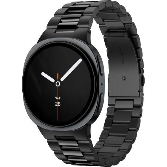 Spigen Modern Fit 316L, Black - Samsung Galaxy Watch 9/8 46mm/44mm/40mm - (AMP11608)