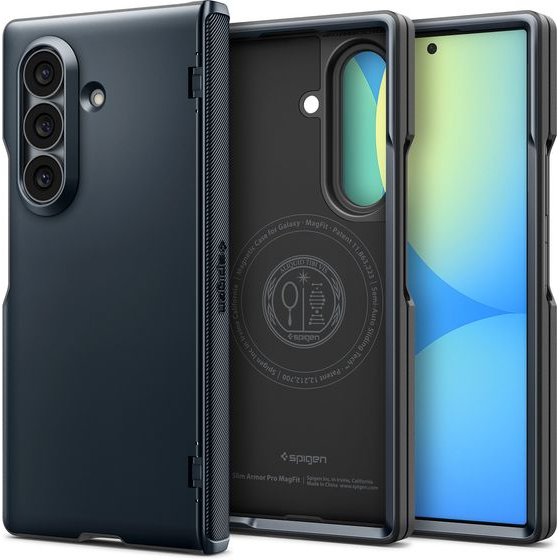 Spigen Slim Armor Pro MagSafe, Metal Slate - Samsung Galaxy Z Fold8 Ultra - (ACS11509)