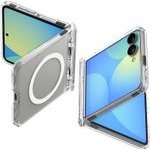 Spigen Ultra Hybrid Pro MagSafe, Clear White - Samsung Galaxy Z Flip8 - (ACS11524)