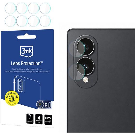 3MK - Lens Protection (4 pack) - Samsung Galaxy Z Fold8 - Clear