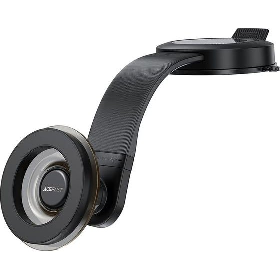 Acefast - Car Holder (D69) - Magnetic, For Dashboard / Windshield, Suction Cup Base 360�, Universal - Black