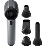 Acefast - Mini Portable Fan (YF3) - 3-Level Wind Control, 4 Nozzles, 110000rpm, 2500mAh, Led Indicator, Type-C, 220g - Gray