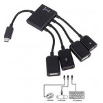 MICRO USB OTG HUB 5IN1 �����