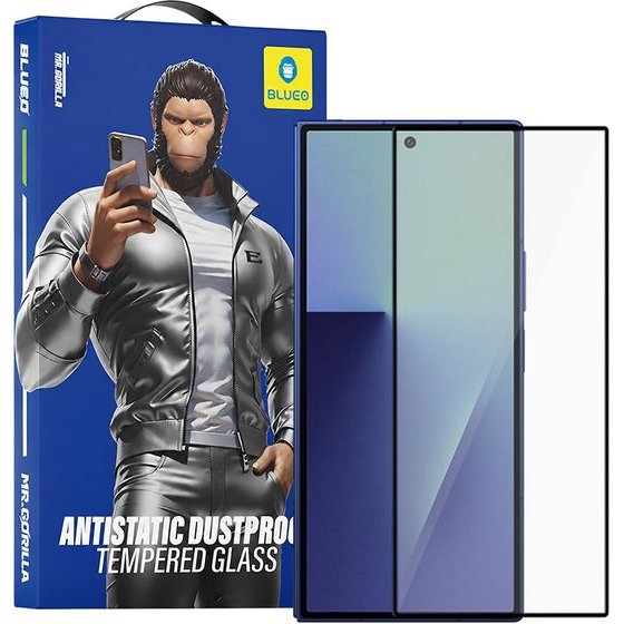 BLUEO - 2.5D Silk Full Cover Hd Glass - Samsung Galaxy Z Fold7 / Z Fold8 Ultra - Black