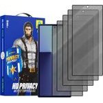 BLUEO - Anti-Peep Privacy Glass (5 pack) - Samsung Galaxy Z Fold7 / Z Fold8 Ultra - Black