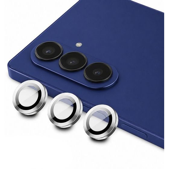 BLUEO - Camera Lens Protector - Samsung Galaxy Z Fold7 / Z Fold8 Ultra - Silver