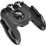 Borofone - Gamepad Warrior - Cooling Fan, Dual Gaming Triggers, For 4.5 - 6.7'' Smartphones - Black - (BG3)