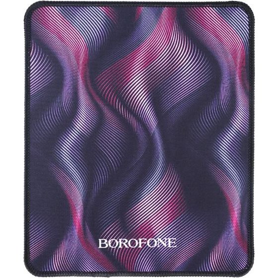 Borofone - Gaming Mouse Pad Illustrious (BG12) - Non-Slip Rubber Base, Stitched Edges, 200 x 240mm - Symphony