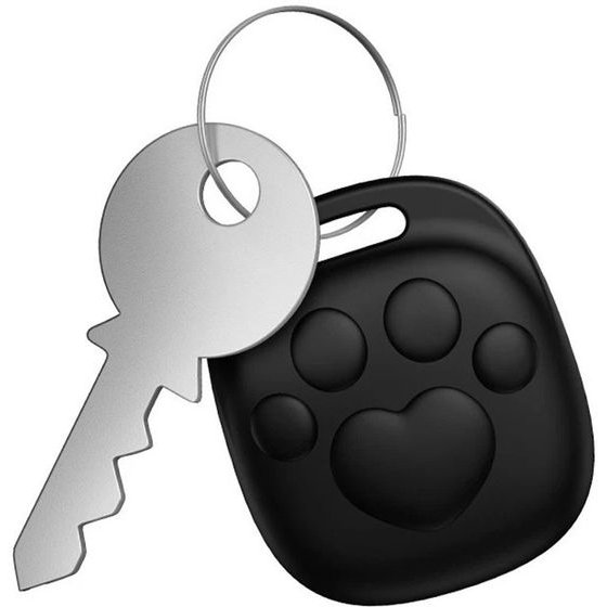 Borofone - Smart Tracker (BC105) - Google ''Find Hub'' Compatible, Anti-Lost, Replaceable Battery, For Android - Black