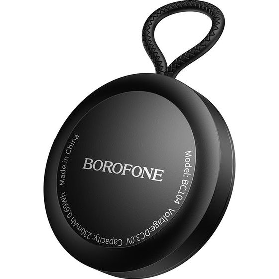Borofone - Smart Tracker Intelligent (BC104) - Apple ''Find My'' Compatible, Anti-Lost, Up To 12 Months Battery Life - Black