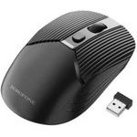Borofone - Wireless Mouse Business (BG5) - 2.4GHz, 1600DPI, Ergonomic Design, Optical Sensor, Ambidextrous - Black