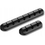 Mcdodo - (2 pack) Cable Organizer - 7 Slots, 3 Slots, Silicone - Grey - (WF-5960)