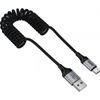Hoco USB-A To USB-C Cable X121, 18W, 3A, 1.5m, Black