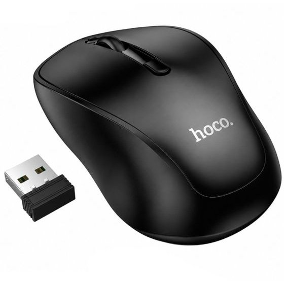 Hoco �������� ������� Dual Mode 2.4GHz ��� Bt v5.2 �� 4 ������� 1600 Dpi ����� - (GM41)