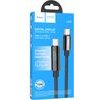Hoco ������� �������� USB-C �� USB-C PD100W 3A ��� ������� ������� �� ������� �������� Braided �����1.2m - (U125 Benefit)