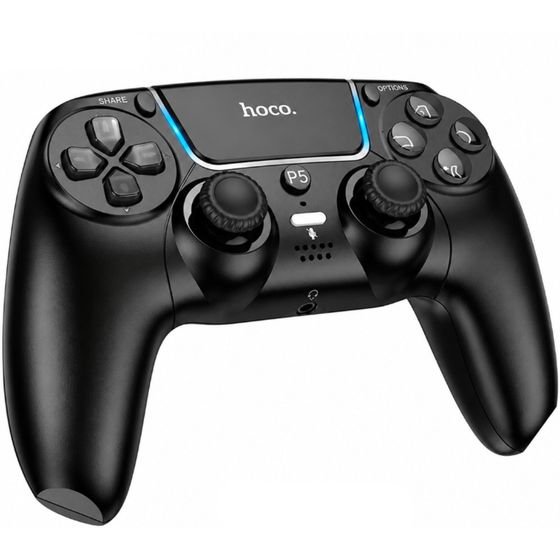 Hoco Gamepad Rgb 600mAh Bt v5.1 Dual Motor ������ ���� Aux ��� ������ Mute ������� �� PS5 ����� - (GA32 Dragon)