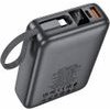 Hoco Power Bank 20000mAh 22.5W PD20W QC3.0 1xUSB-A 1xUSB-C �� ������������ ������� USB-C Lighting ��� Led ������� ���� - (Q39)