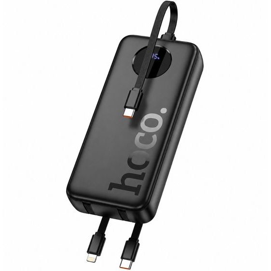 Hoco Power Bank 20000mAh 22.5W+PD20W �� ������������ ������� 2xUSB-C 1xLightning 1xUSB-A ���� ��� Led ������� ��������� ����� - (J132A Sabio)