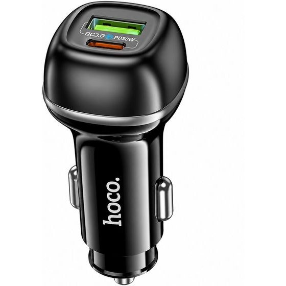 Hoco ��������� ����������� 48W 1xUSB-A 1xUSB-C Pd QC3.0 Fast Charge ������ - (Z58A Rank)