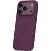 TFO Silicone Thin Mag Case For Iphone 17 Pro 6,3'' / Iphone 18 Pro 6,3'' Dark cherry