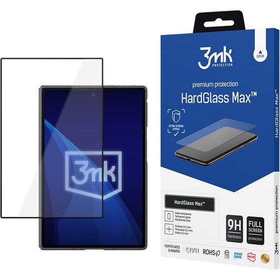 3MK Protection Samsung Galaxy Z Fold 8 (front) - 3MK Hardglass Max Black - (W-3HGMxB-SGZF8Wz)