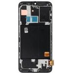 Fixcell Lcd Display For Samsung A40 Amoled With Frame Black (Change glass) OEM