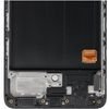 Fixcell Lcd Display For Samsung A51 4G Amoled With Frame Black (Change glass) OEM