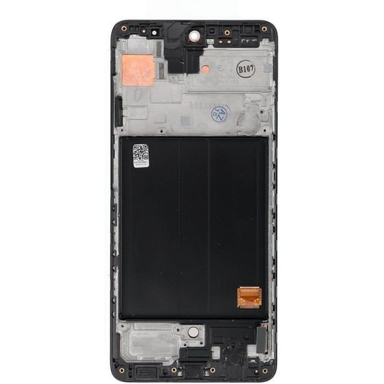 Fixcell Lcd Display For Samsung A51 4G Amoled With Frame Black (Change glass) OEM