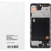 Fixcell Lcd Display For Samsung A51 4G Amoled With Frame Black (Change glass) OEM