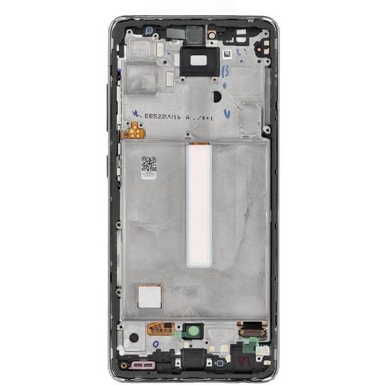 Fixcell Lcd Display For Samsung A52 4G/5G Amoled With Frame Black (Change glass) OEM