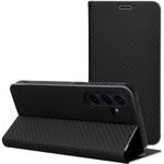 Flip Case For Samsung S26 Fe Luna Book Carbon black