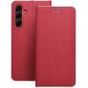 Flip Case For Samsung S26 Fe Luna Book Carbon red