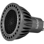 Kelvo Kyron Dark 36� ���� GU10 MR16 �� Honeycomb Anti-Glare Reflector Led 7W 840lm Cri (Ra)  = 90 36� Ac 220-240V IP20 ������ ����� 4500K Dimmable Bridgelux Cob Chip - ���� ������� & ����� ��� - �5 x �5 x �5.7cm - 3 ��� ������� -