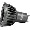 Kelvo Kyron Dark 36� ���� GU10 MR16 �� Honeycomb Anti-Glare Reflector Led 7W 840lm Cri (Ra)  = 90 36� Ac 220-240V IP20 ������ ����� 4500K Dimmable Bridgelux Cob Chip - ���� ������� & ����� ��� - �5 x �5 x �5.7cm - 3 ��� ������� -