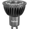 Kelvo Kyron Dtw 36� ���� GU10 MR16 Led 7W 770lm Cri (Ra)  = 90 36� Ac 220-240V IP20 ����� ����� Dimmable �� ���������� Dim-to-Warm 3000K- 1800K Bridgelux Cob Chip - ���� ������� ��� - �5x�5x�5.7cm - 3 ��� ������� - (KLV-103-0013)