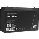 Green Cell Ups Battery Sealed Lead Acid (VRLA) 6 V 10 Ah - (AGM16)