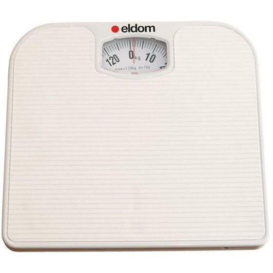 ELDOM Personal Mechanical Scale White - (BR2016B)