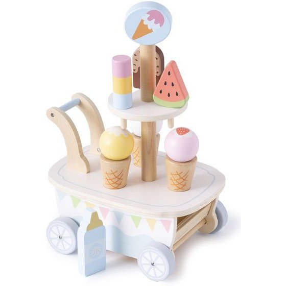 PROMIS Trolley, Wooden Ice Cream Parlor For Children - (LD04)