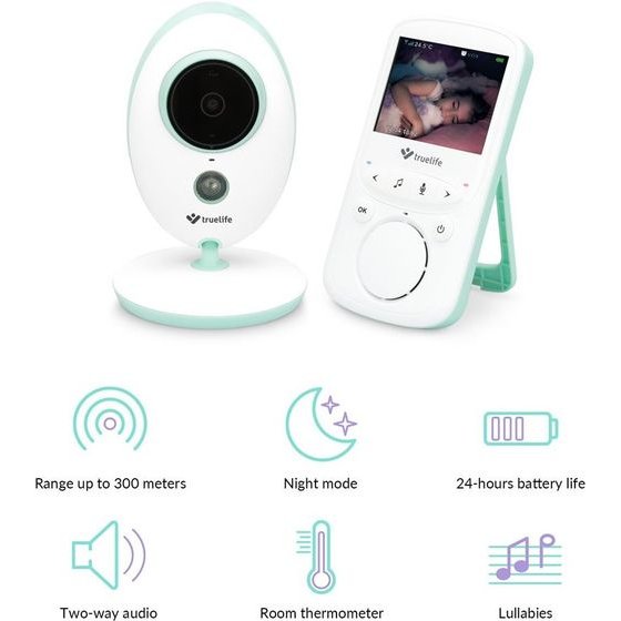 truelife Nannycam V24 Pro Lcd 2.4'' 20 Fps Baby Monitor - (O8595724900733)