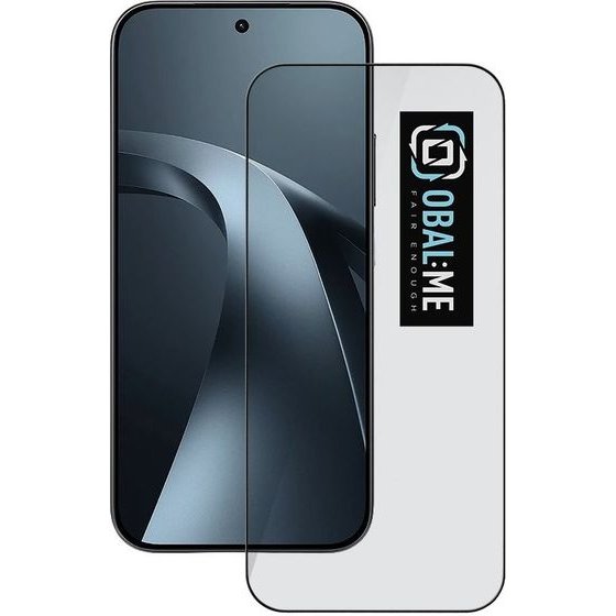 OBAL:Me 5D Glass Screen Protector For Xiaomi 17T Black - (57983131073)