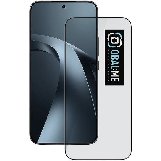 OBAL:Me 5D Glass Screen Protector For Xiaomi 17T Pro Black - (57983131074)