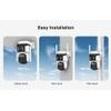 Vstarcam Smart ������ ������ Dual lens, 3MP, 4G, SD, PTZ, IP66 - (BG621DR)