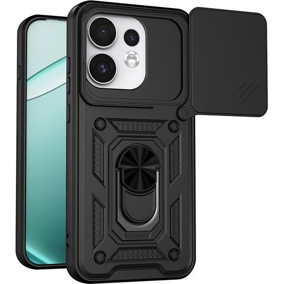 Techsuit - Camshield Series - Oppo Reno16 / Reno16 Pro - Black
