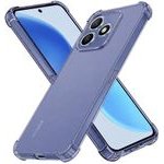 Techsuit - Shockproof Clear Silicone - Honor X8d - Smoke Black