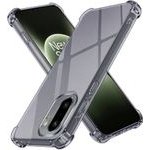 Techsuit - Shockproof Clear Silicone - Oneplus 15R - Smoke Black