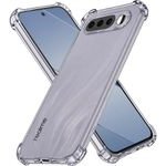 Techsuit - Shockproof Clear Silicone - Realme 16 5G - Smoke Black