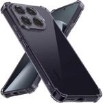 Techsuit - Shockproof Clear Silicone - Xiaomi 17T Pro - Smoke Black