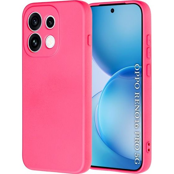 Techsuit - Softflex - Oppo Reno16 Pro - Hot Pink
