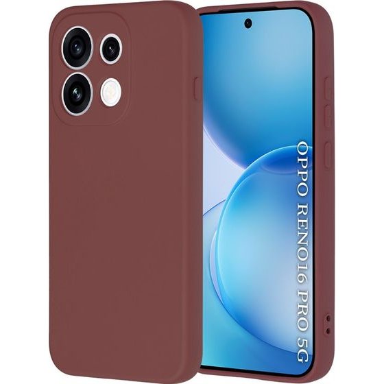 Techsuit - Softflex - Oppo Reno16 Pro - Plum Red