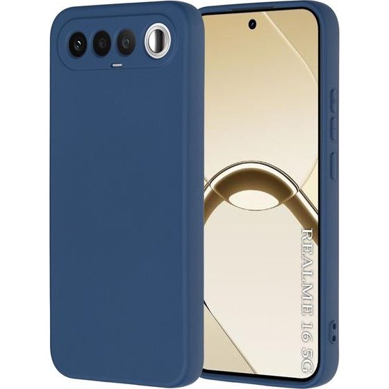 Techsuit - Softflex - Realme 16 5G - Navy Blue